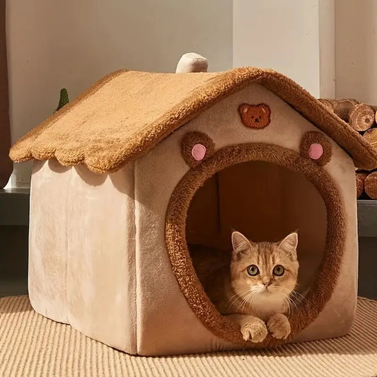 Foldable Pet House For Small Dogs & Cats